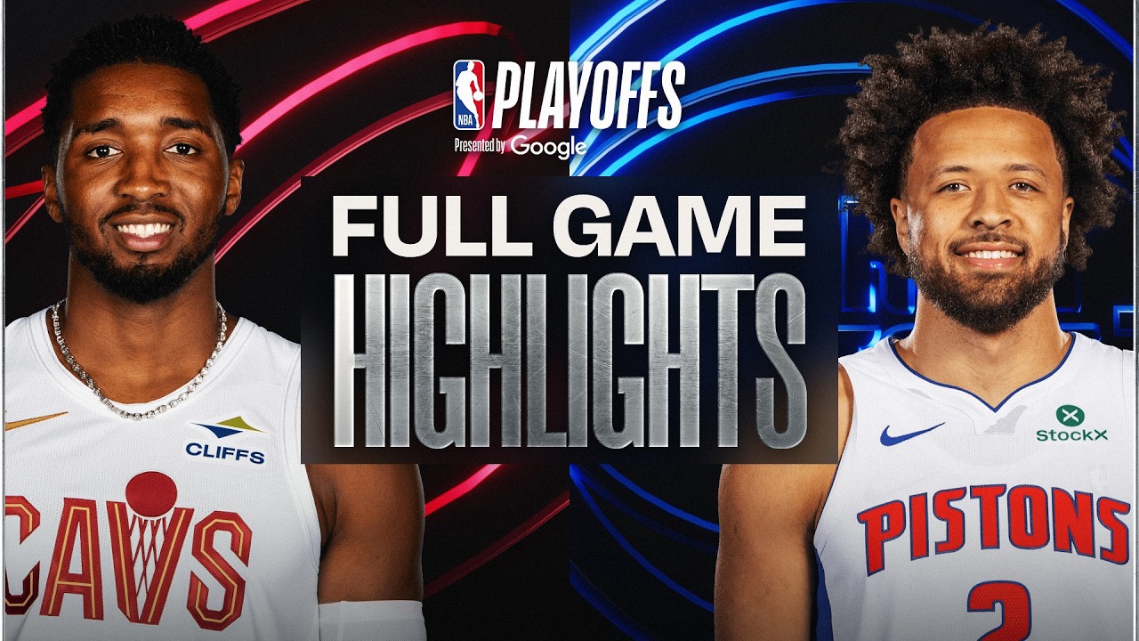 Pistons Edge Cavaliers 111-101 in Game 1 🏀