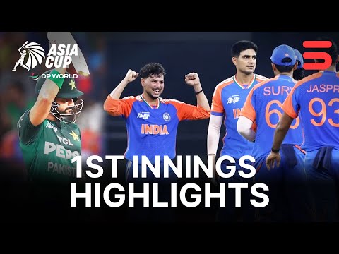 1st Innings Highlights | India vs Pakistan | Match 19 | DP World Asia Cup 2025 Final | ZF1K