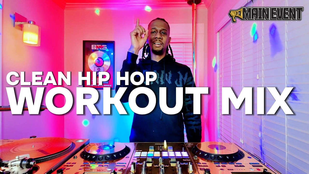 Clean Hip Hop Gym Mix Workout Motivation ft. Lil Wayne, Future, T.I., Jeezy & More | Dj Main Event