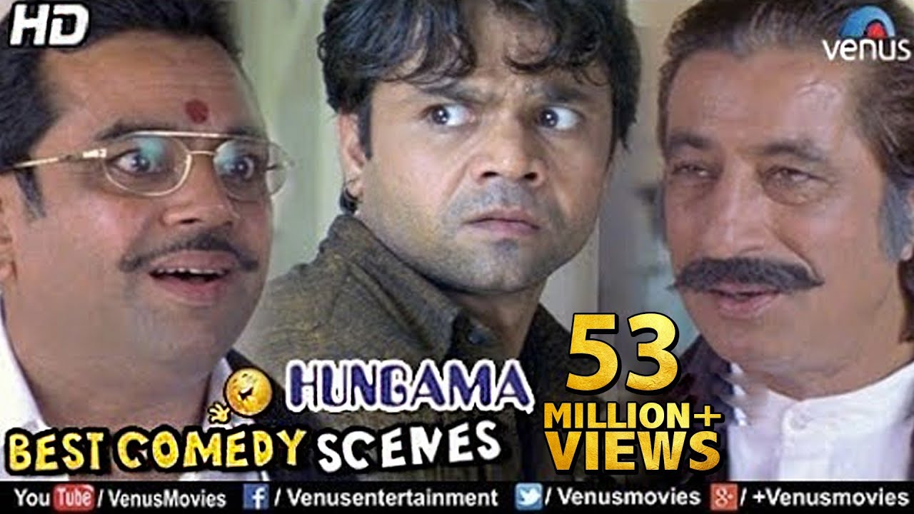 Top Comedy Scenes with Paresh Rawal & More 🎬