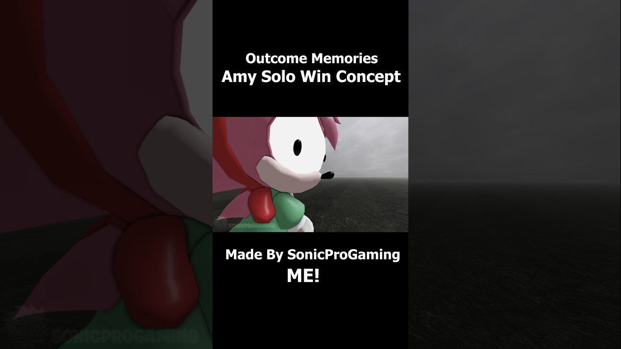 Amy's Solo Win Concept 💥 | Epic Outcome Memories Animation