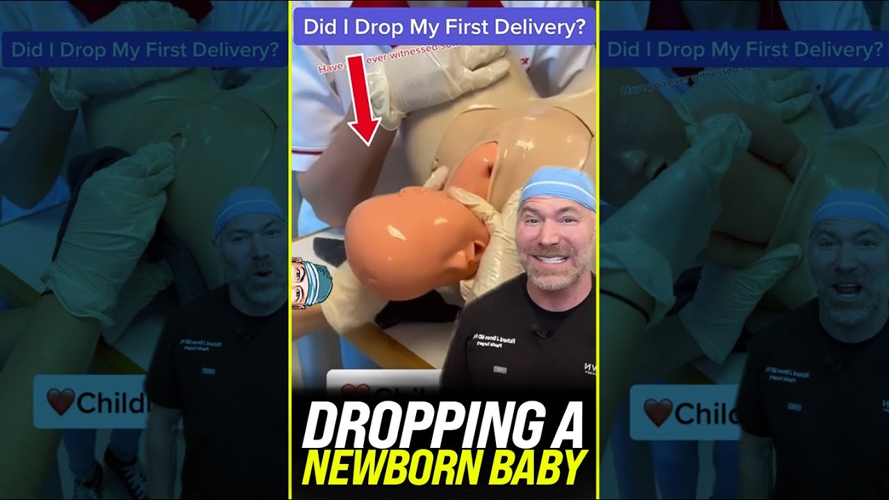 Doctor Reacts to Baby Delivery Simulation 😱