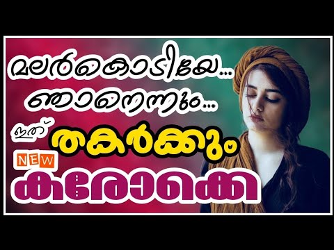 Malarkodiye HD Karaoke with Lyrics 🎶