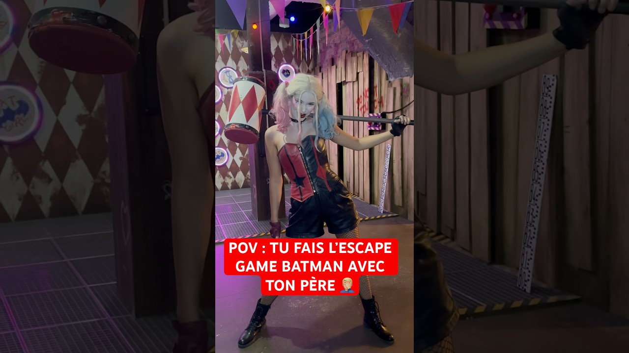 Escape Game Batman avec mon père 🦇