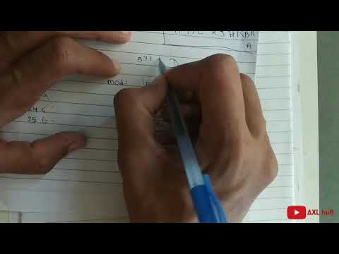 Hill Cipher Decryption in 5 steps Example in hindi | Information and Network Security Course | GTU