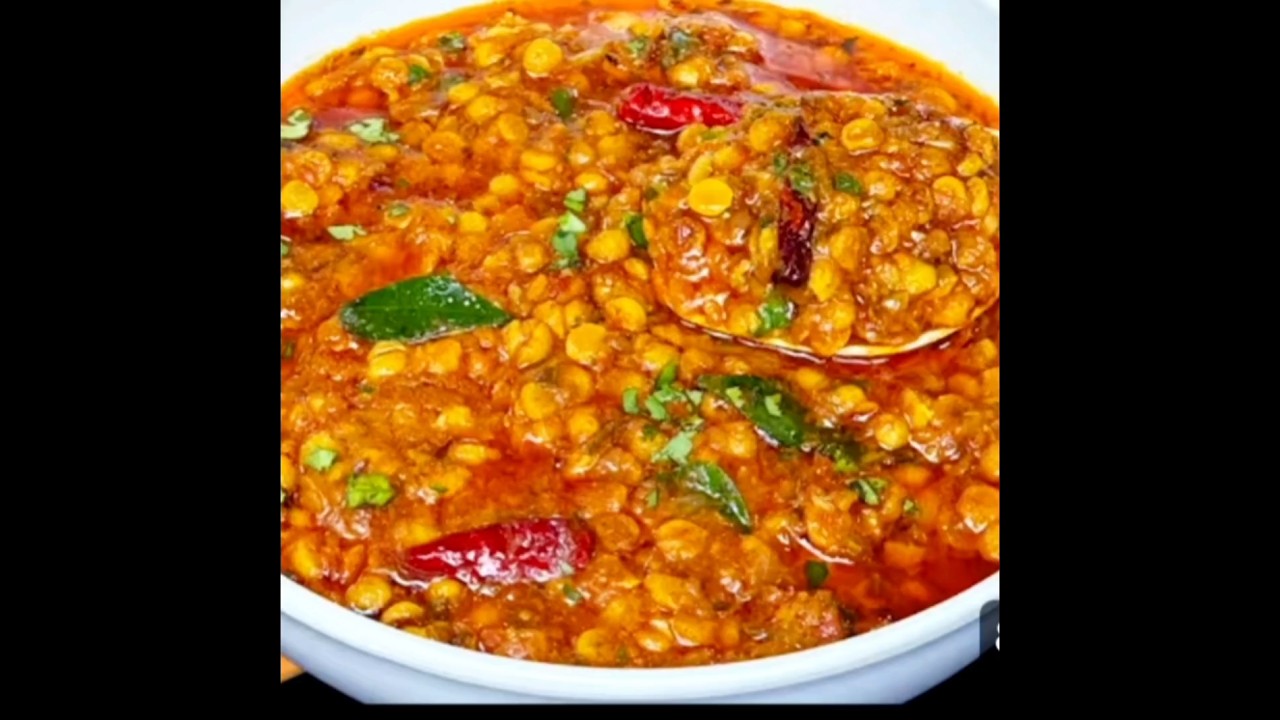 Punjabi Chana Dal Tadka Recipe 🍛