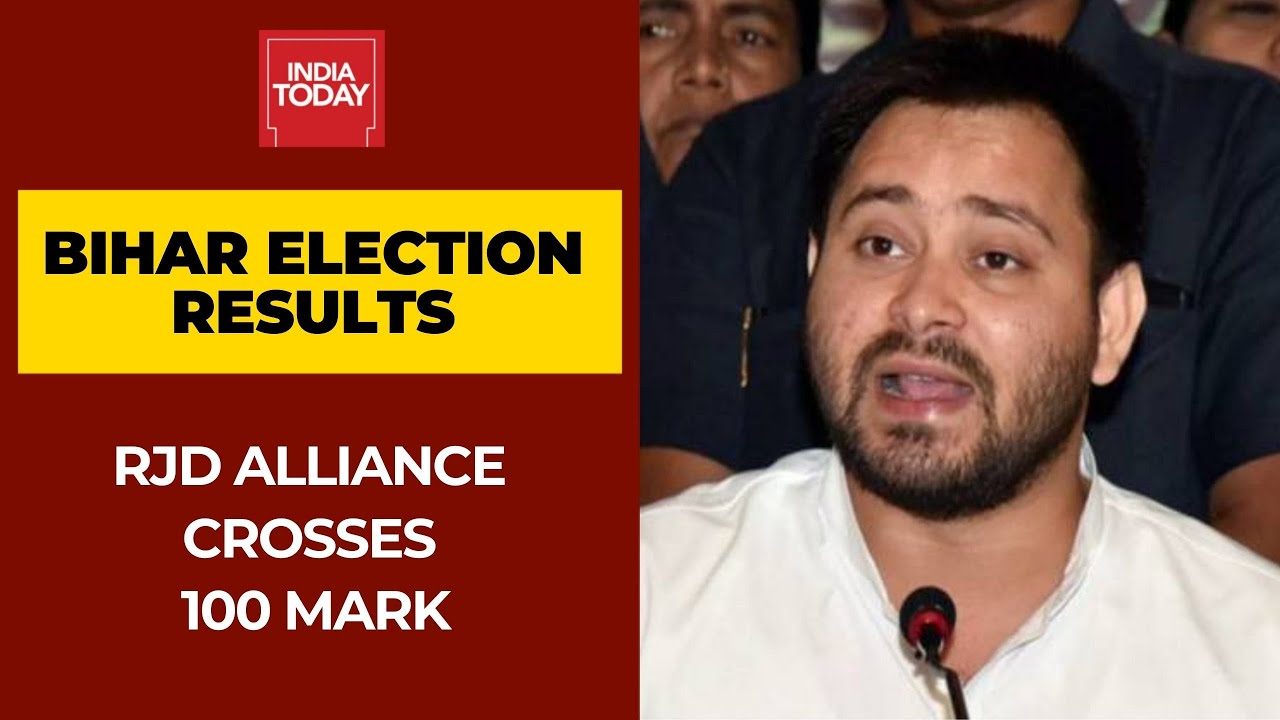 Bihar Election: RJD Alliance Leads in 100+ Seats 🗳️