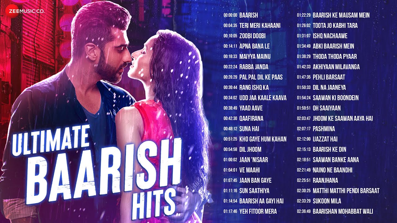 Ultimate Baarish Hits 🎶 2+ Hours Nonstop | Full Album