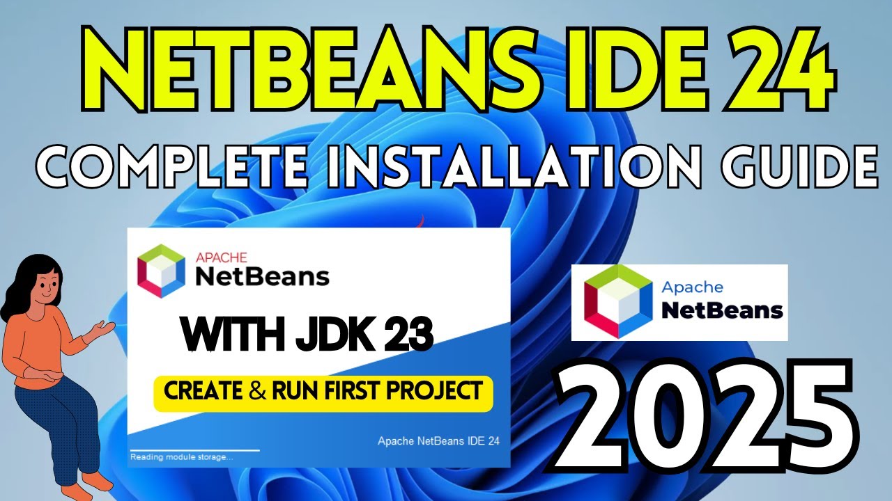 Install NetBeans IDE 24 & JDK 23 on Windows 10/11 🖥️