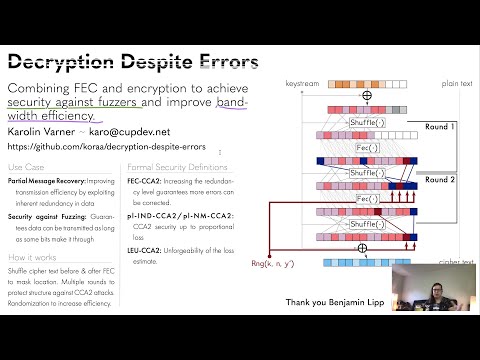 Decryption Despite Errors