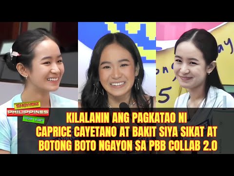 Kilalanin ang pagkatao ni Caprice Cayetano bakit siya sikat at botong boto ngayon sa PBB Collab 2.0