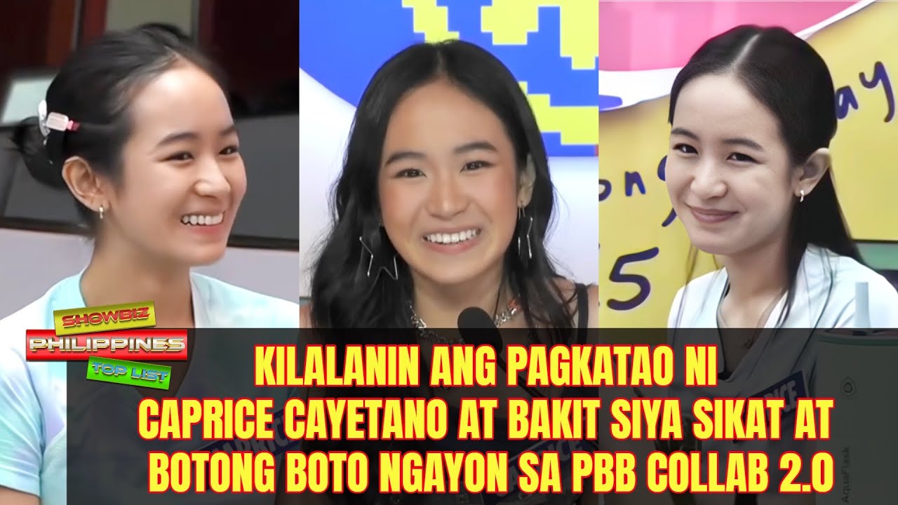 Alamin ang Kwento ni Caprice Cayetano at Bakit Siya Sikat sa PBB Collab 2.0! 🎉