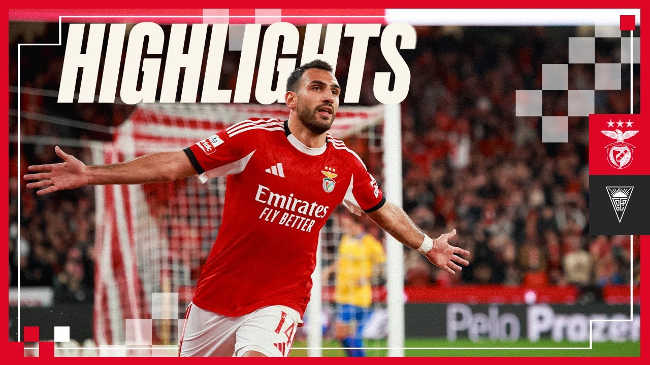 SL Benfica 3-1 GD Estoril | Liga Portugal Highlights ⚽