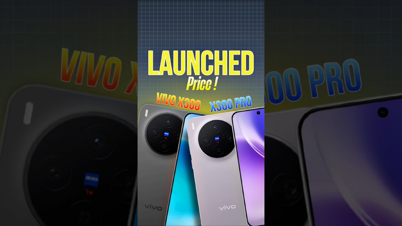 ๐ King Launched - Vivo X300 & X300 Pro Price ? | X200