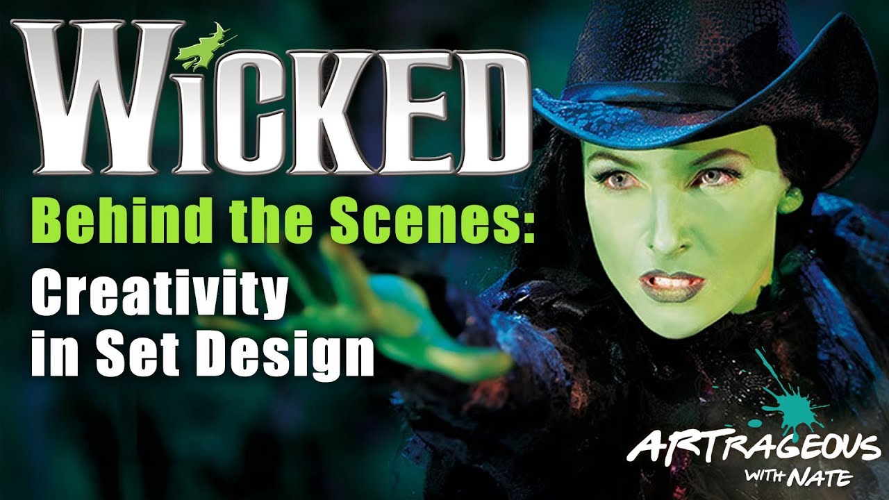 Wicked Set Design Secrets | Artrageous with Nate 🎭