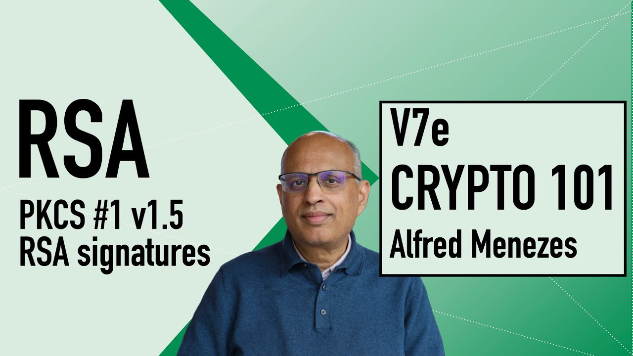 PKCS #1 v1.5 RSA Signatures | Cryptography Basics