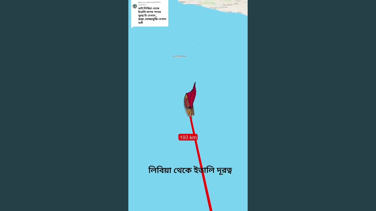 Libya to Italy Distance: How Many Kilometers? 🌍