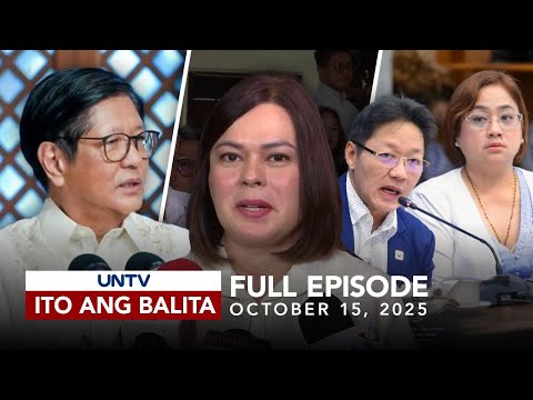 UNTV: Ito Ang Balita | October 15, 2025