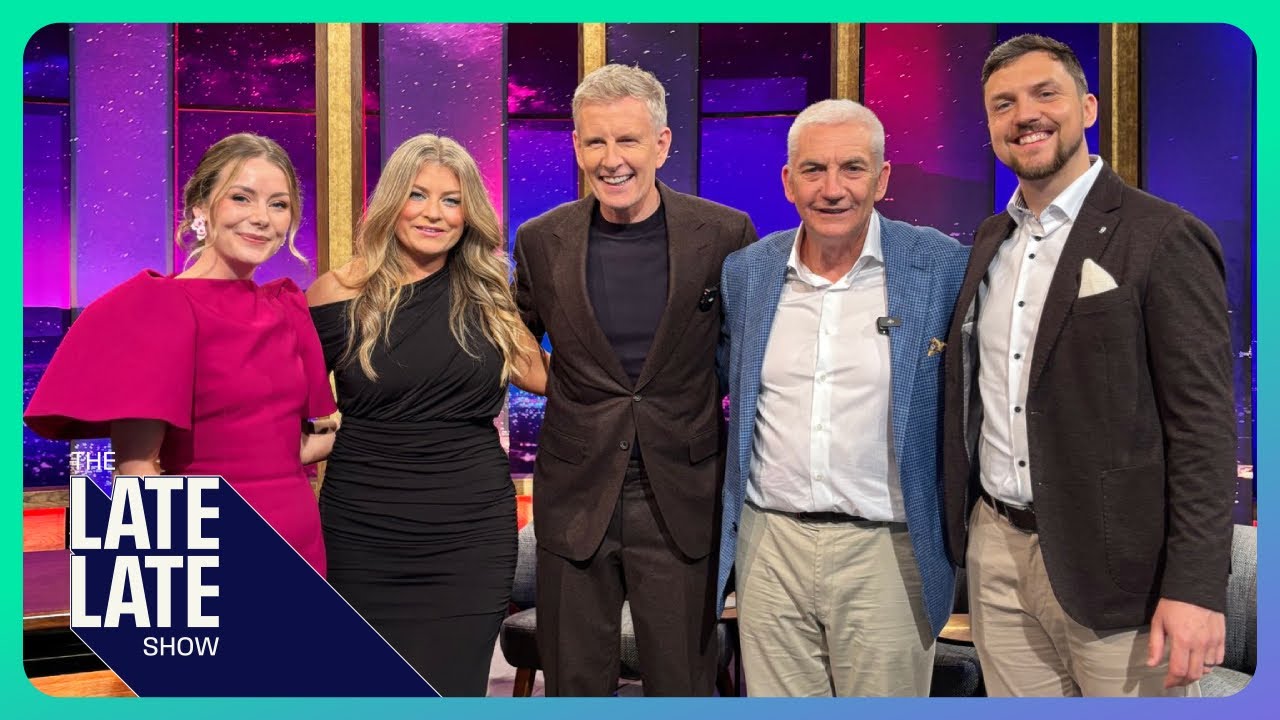 The Traitors Ireland Cast on The Late Late Show 🎭