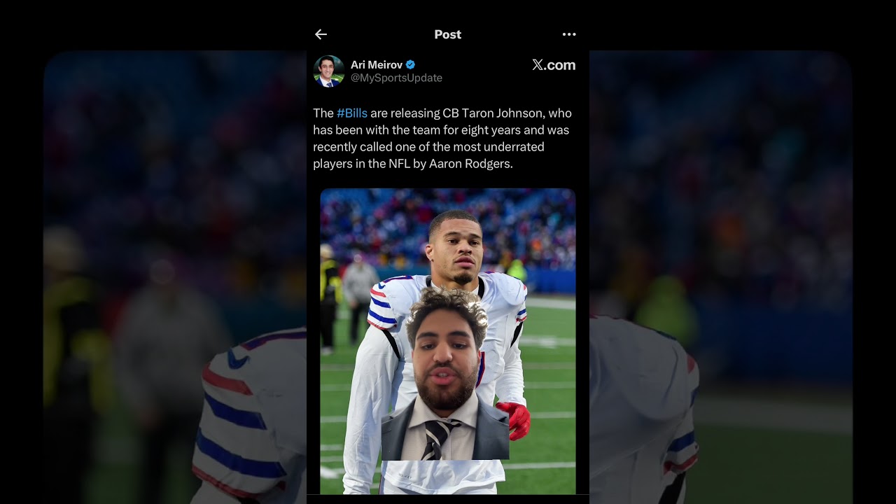 Why the Bills Released Taron Johnson 🏈