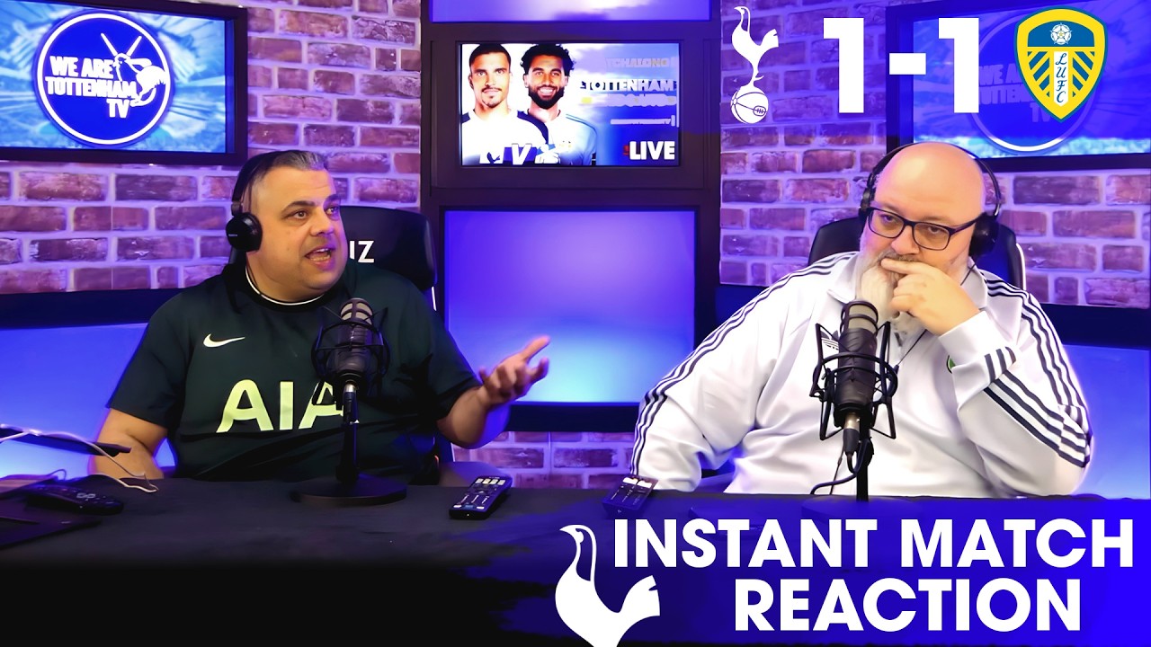 Spurs ROBBED?! Kinsky Saves Us Again • Leeds 1-1 Spurs Reaction