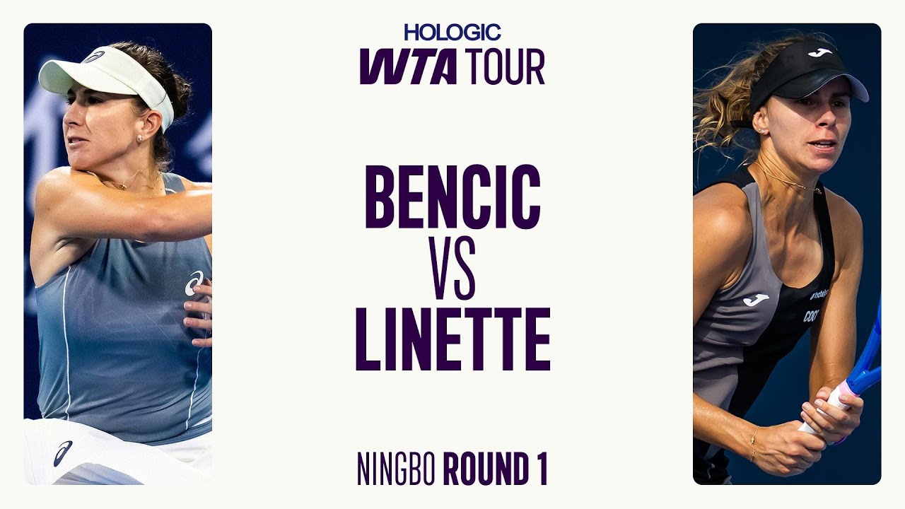 Belinda Bencic vs. Magda Linette | 2025 Ningbo Round 1 | WTA Match Highlights