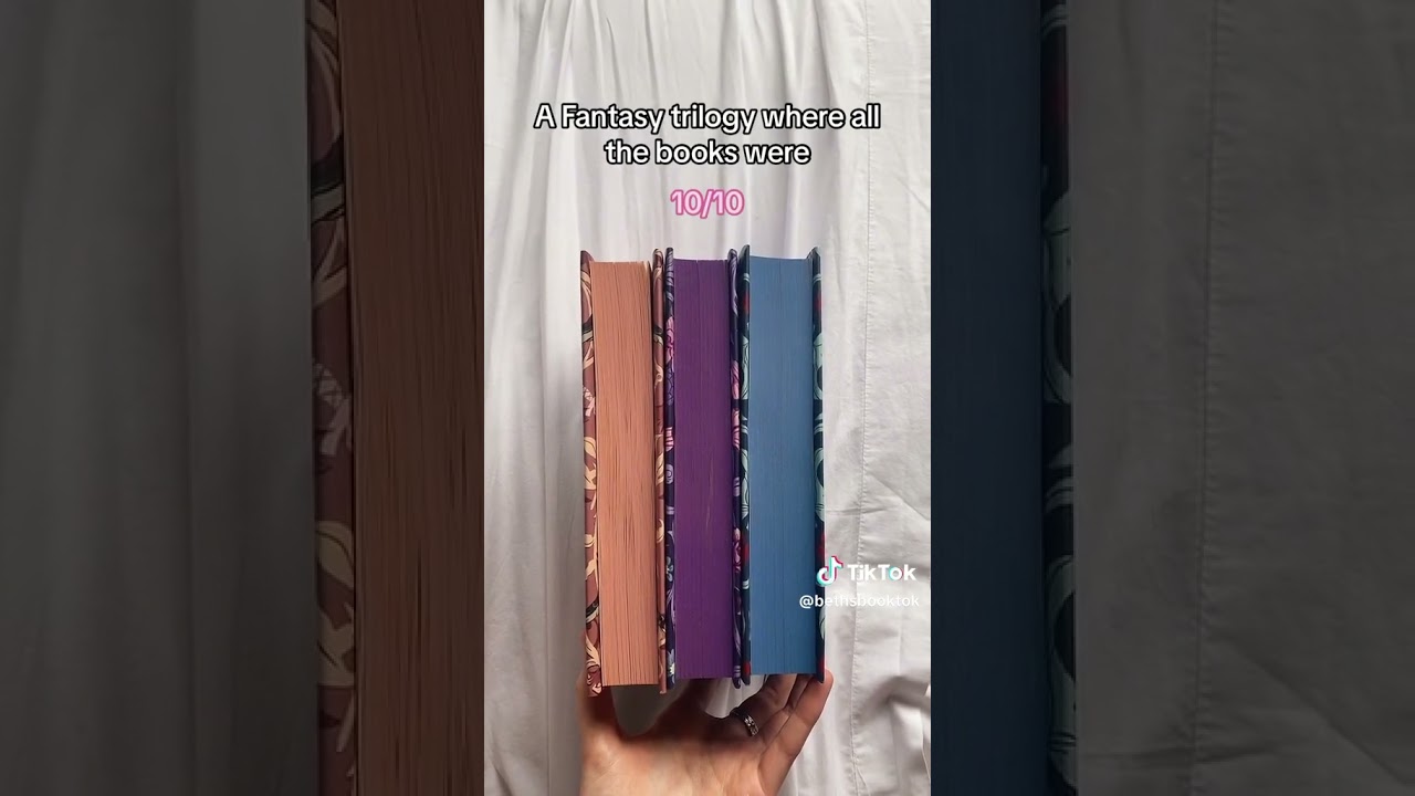 Epic Fantasy Trilogy — All 10/10 Must-Reads! 📚