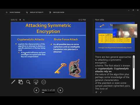 Symmetric encryption to RSA