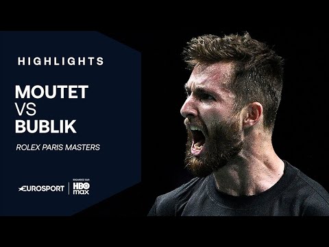 ROLEX PARIS MASTERS - Le dernier Français Corentin Moutet CRAQUE face à un Bublik intouchable