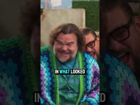 No wonder 45-year-old Jason Momoa always seems like a child in front of Jack Black