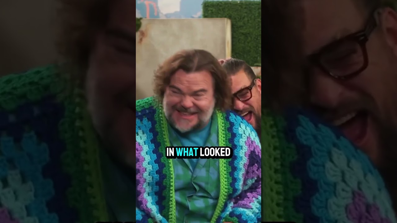 Why 45-Year-Old Jason Momoa Looks Childlike Next to Jack Black π¬