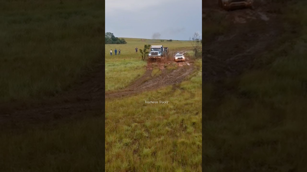 Recorriendo las Carreteras Extrema de Colombia con la Volqueta International Workstar 🚚