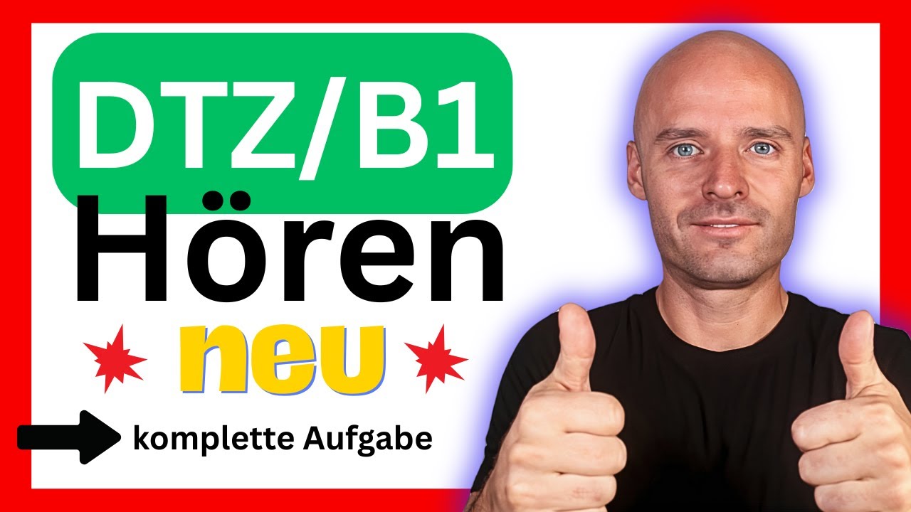 So meisterst du das Hören in der DTZ/B1 🎧