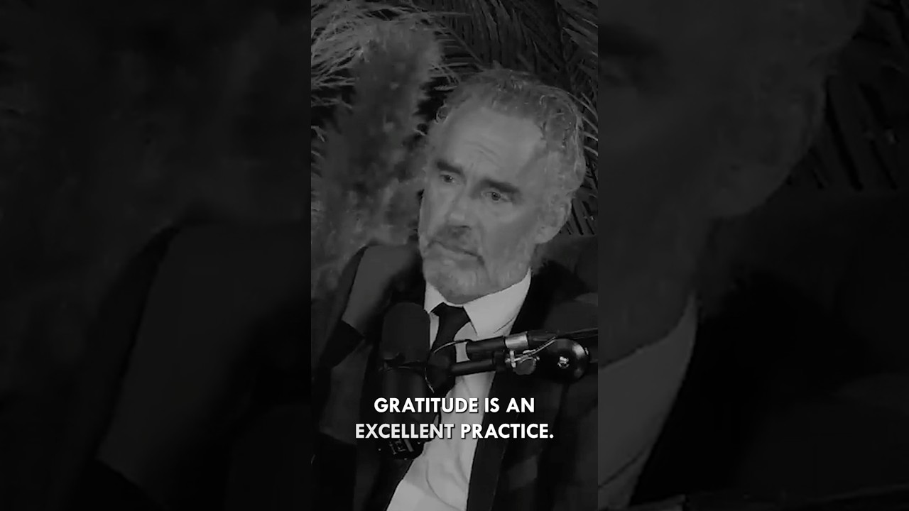 Be Grateful - Insights from Jordan Peterson ☕