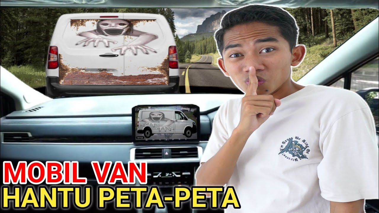 Seru Banget! Ikuti Perjalanan Mobil Van Hantu yang Bikin Pusing 🚗👻