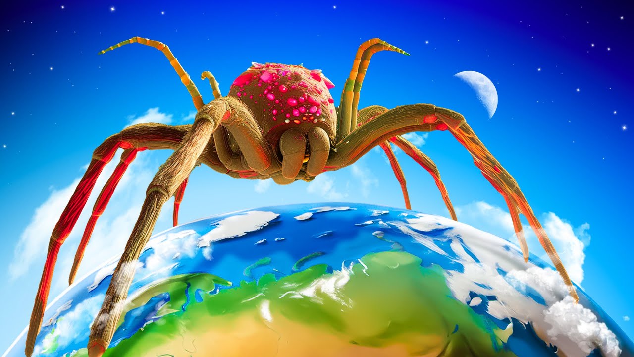 Space Infested with Giant Spiders! - Kill It With Fire 2 🕷️