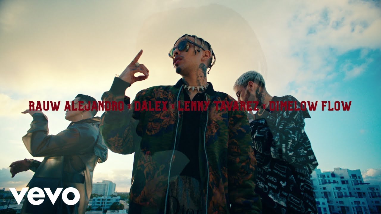 Rauw Alejandro, Dalex, Lenny Tavarez & Dimelo Flow - ELEGĂŤ (Official Video)