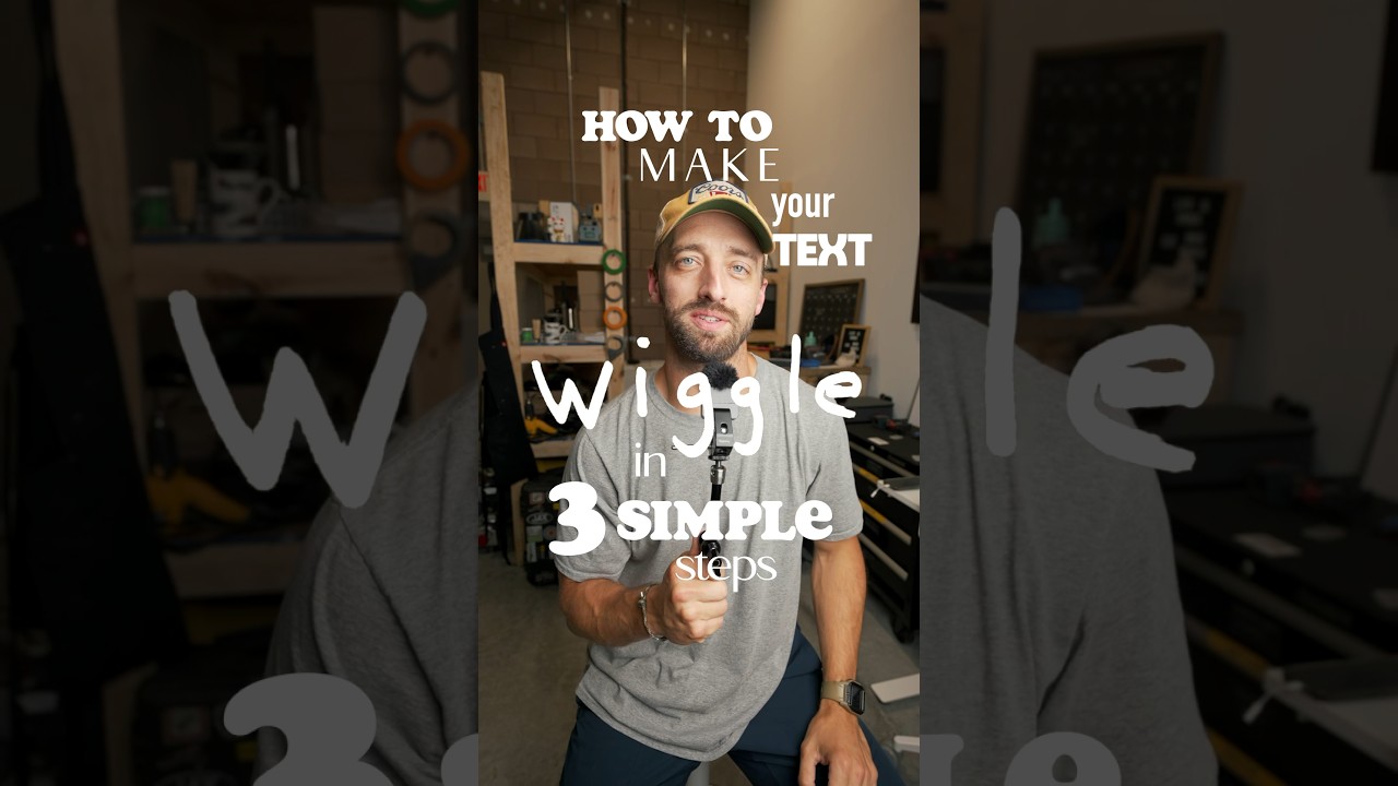 Create Wiggly Handwritten Text for Videos ✍️