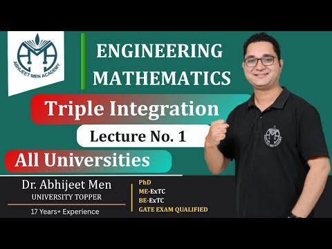 Triple Integration | Evaluation of Triple Integration Problems | Engineering Mathematics | Lecture 1