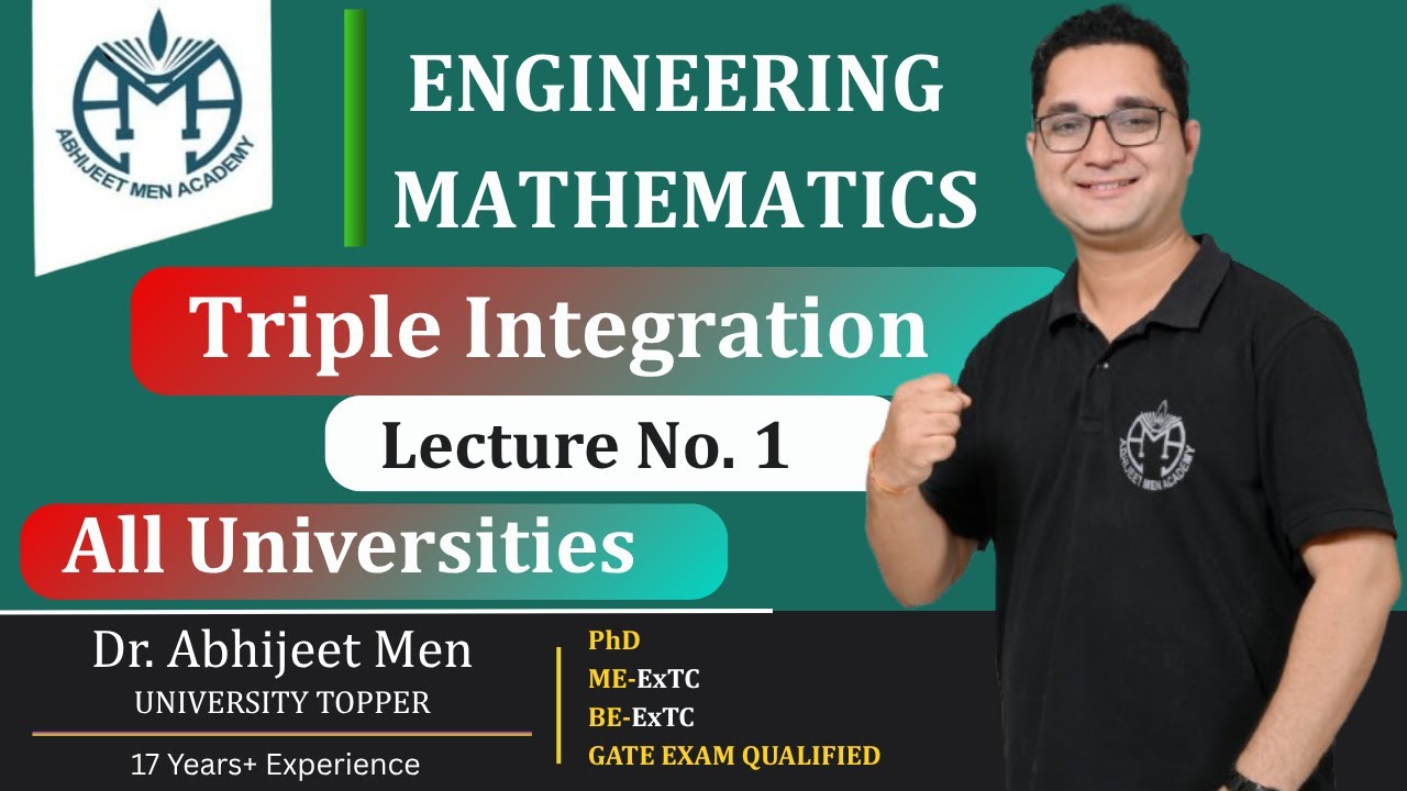 Master Triple Integration: Step-by-Step Evaluation | Engineering Math Lecture 1 📚