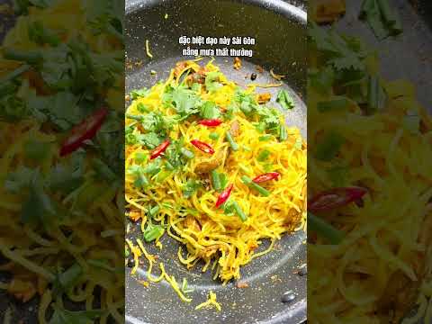 Bún lươn xào nghệ Cà Mèn #kingfoodmart