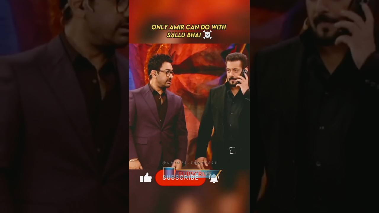 Salman and Aamir Share Humorous Moments on Bigg Boss