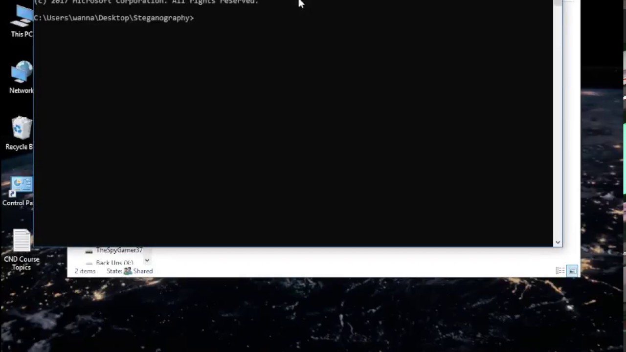 Secretly Hide Files Behind Images with Steganography π