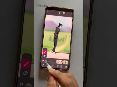 Walking Animation In Mobile. #shorts #animation