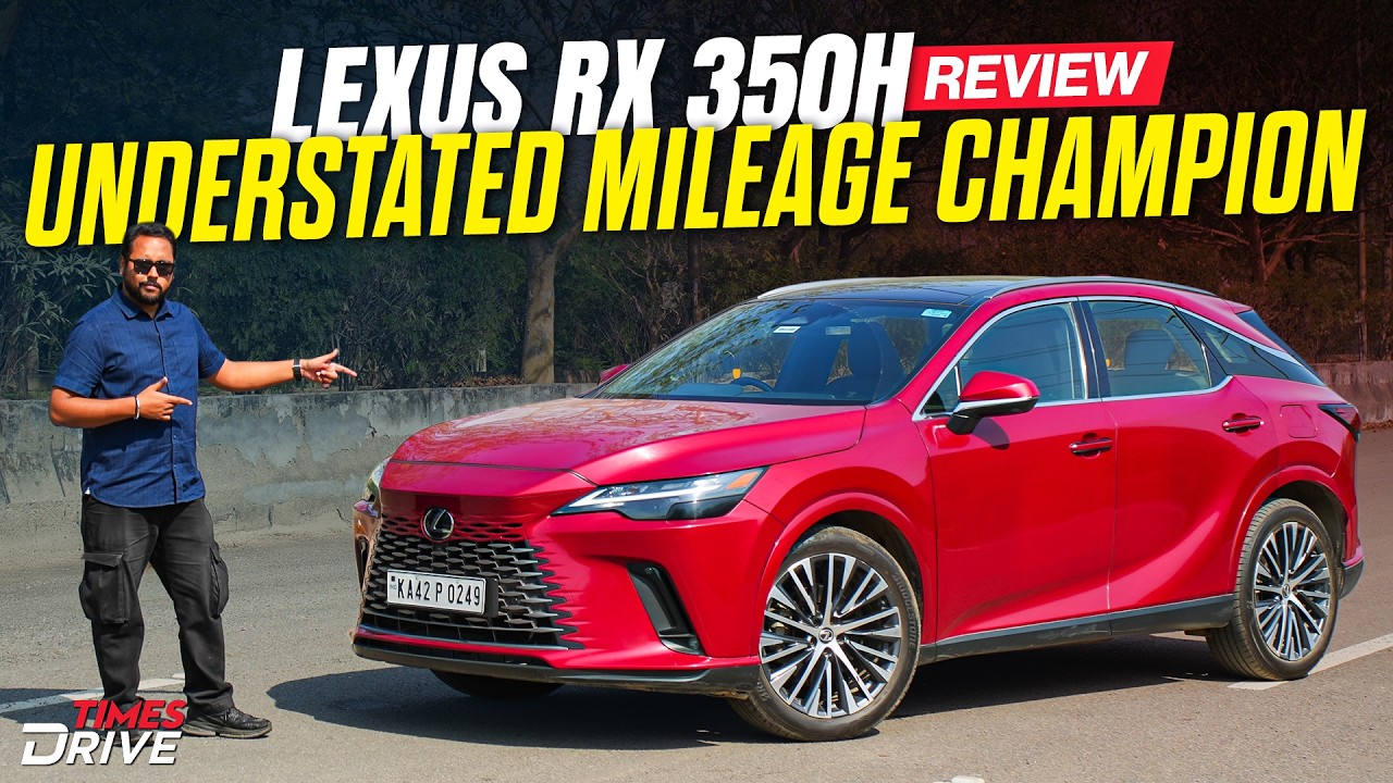 Lexus RX 350h Review: Luxury SUV at Rs 90L 💰
