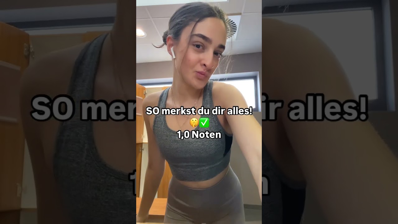 So erreichst du 1,0 im Schulzeugnis! 📝 Schnelles Auswendiglernen leicht gemacht