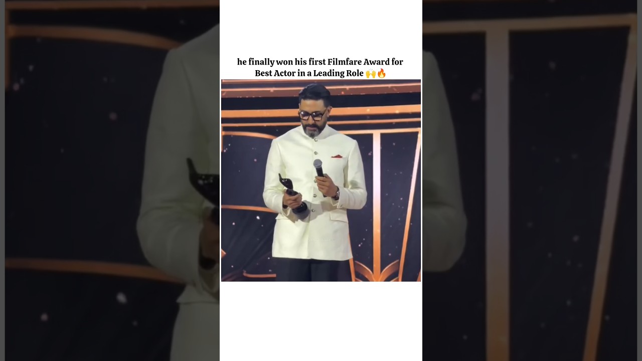 Thrilled for Abhishek Bachchan ❤️