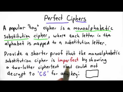 Toy Substitution Cipher 2 - Applied Cryptography
