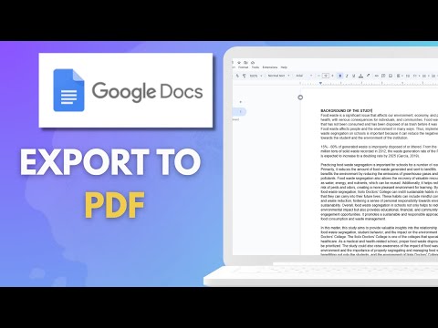 How To Save A Google Doc As A PDF: Download Google Docs As Pdf File
