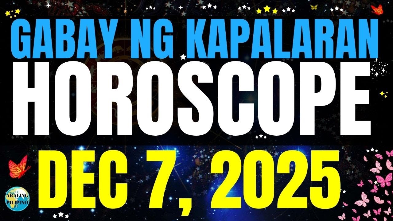Horoscope Today: December 7, 2025 🌟